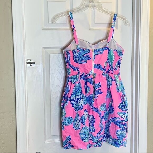 Lilly Pulitzer Ardleigh Dress Pink Pout Size 8 - Picture 6 of 13
